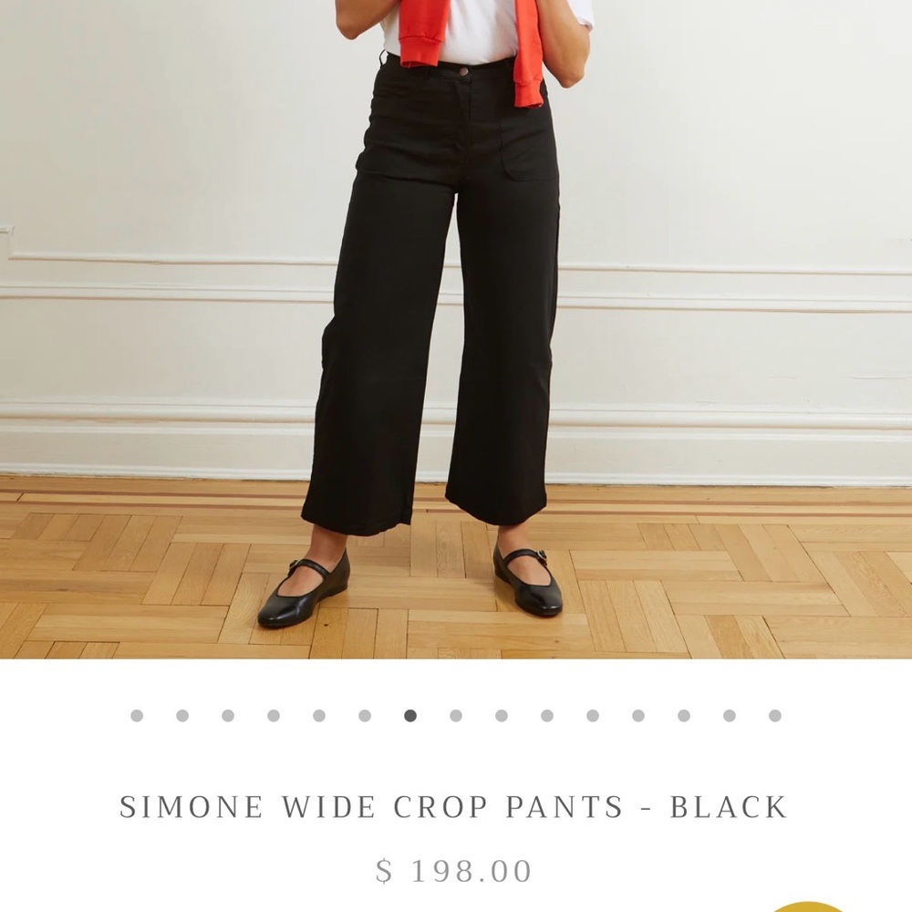 Loup Simone Wide Crop Pants